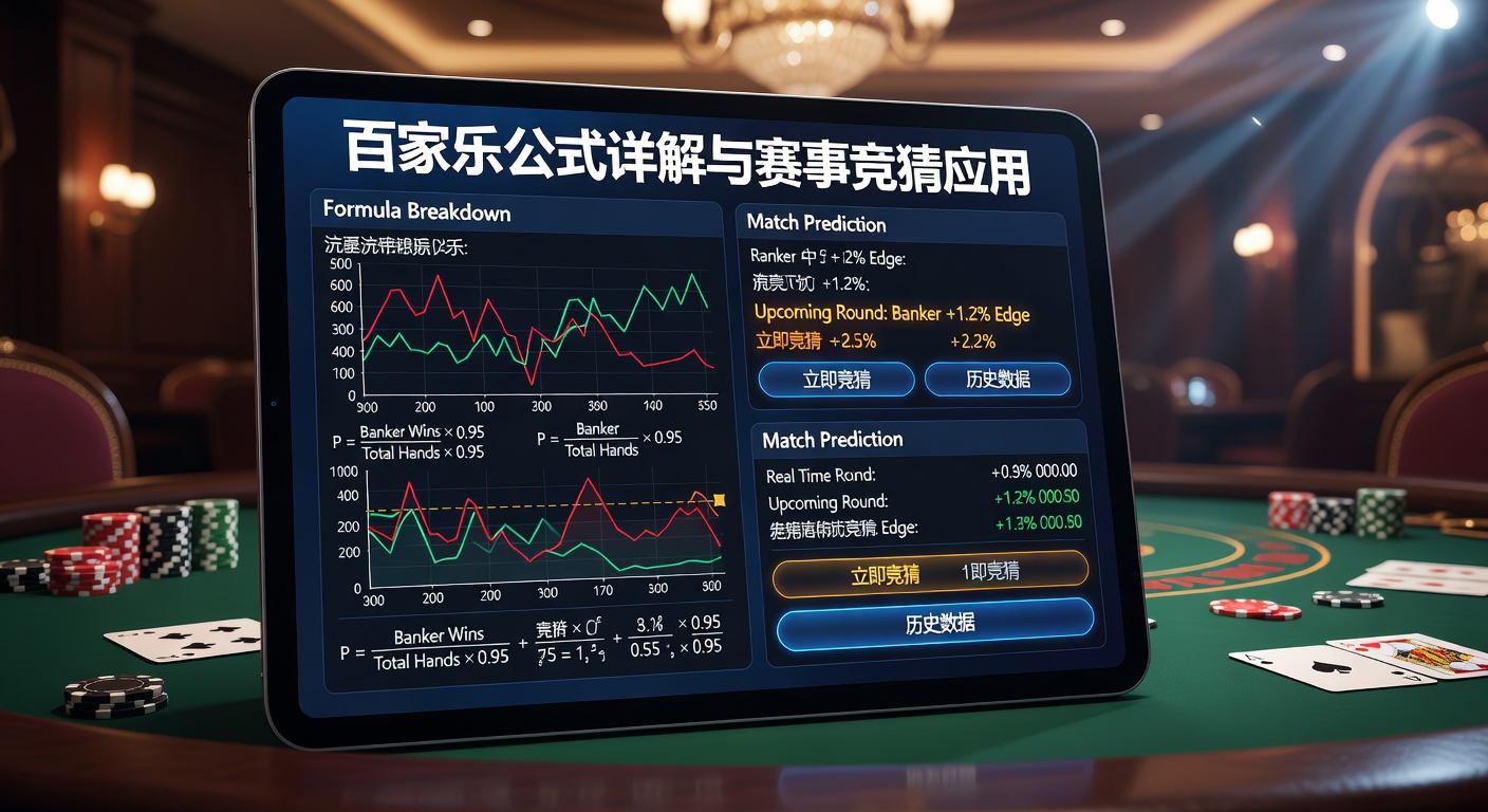 百家乐公式：竞猜必备计算技巧与赛事分析